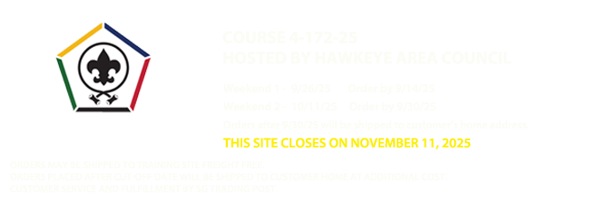 Hawkeye Area Council - Wood Badge